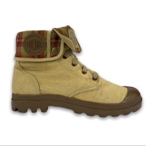 Palladium Pallabrouse Baggy Canvas Combat Boots
